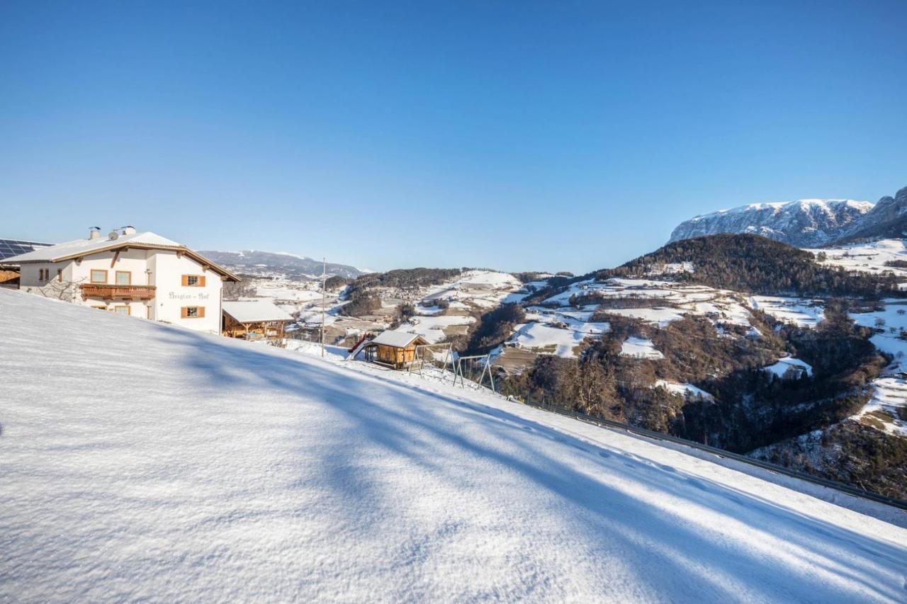 Wohnung Schlern Heigler Hof Collepietra  Exteriör bild